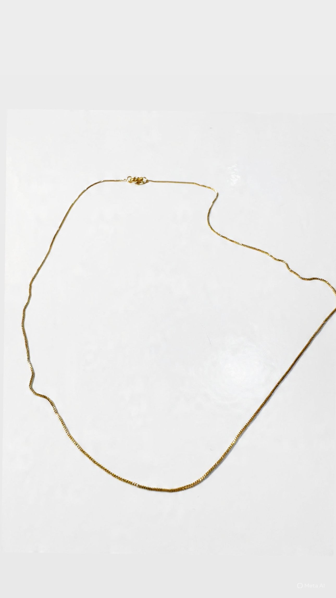 Cadena venenciana con cruz con circones